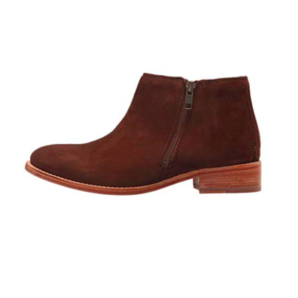 Johnston & Murphy Genuine Suede Zip Bootie - Picture 4 of 8